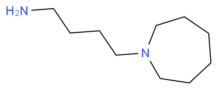 4-(azepan-1-yl)butan-1-amine_分子结构_CAS_1565-55-5