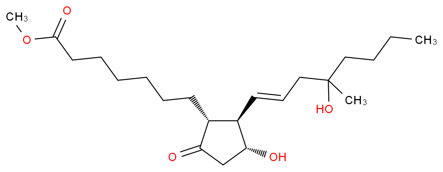 Misoprostol_分子结构_CAS_59122-46-2)