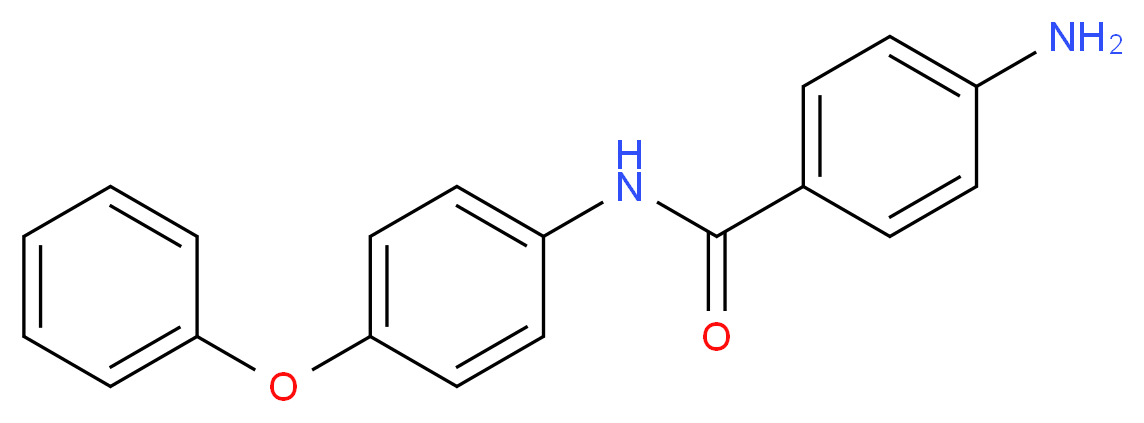 4-Amino-N-(4-phenoxyphenyl)benzamide_分子结构_CAS_)