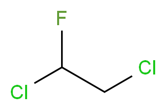 1,2-dichloro-1-fluoroethane_分子结构_CAS_430-57-9