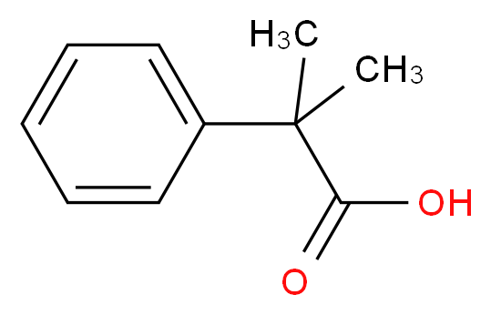 &alpha;,&alpha;-DIMETHYLPHENYLACETIC ACID_分子结构_CAS_826-55-1)