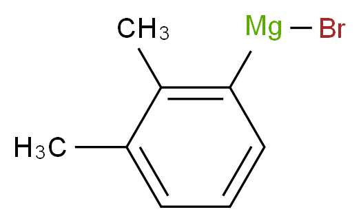 bromo(2,3-dimethylphenyl)magnesium_分子结构_CAS_134640-85-0