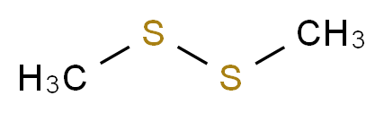 (methyldisulfanyl)methane_分子结构_CAS_624-92-0