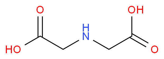 2-[(carboxymethyl)amino]acetic acid_分子结构_CAS_17593-73-6