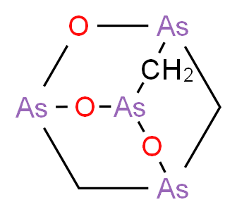 2,4,6-trioxa-1,3,5,7-tetraarsatricyclo[3.3.1.1<sup>3</sup>,<sup>7</sup>]decane_分子结构_CAS_925705-41-5