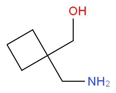 [1-(Aminomethyl)cyclobutyl]methanol_分子结构_CAS_2041-56-7)