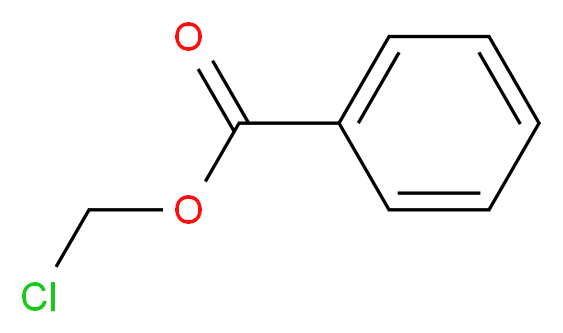 chloromethyl benzoate_分子结构_CAS_5335-05-7)