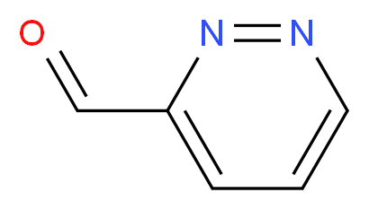 3-Pyridazinecarboxaldehyde_分子结构_CAS_60170-83-4)