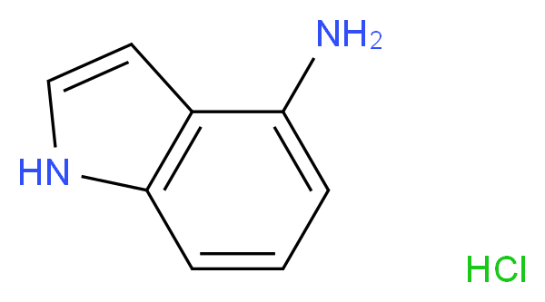 4-Aminoindole Hydrochloride_分子结构_CAS_174854-93-4)