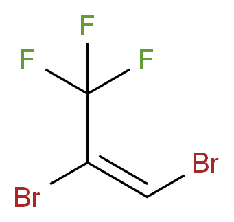 1,2-Dibromo-3,3,3-trifluoropropene_分子结构_CAS_431-22-1)