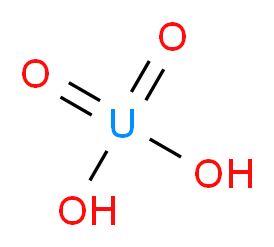 Uranyl hydroxide_分子结构_CAS_)