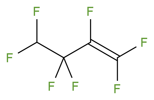 1,1,2,3,3,4,4-heptafluorobut-1-ene_分子结构_CAS_680-54-6