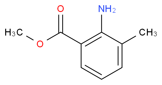 Methyl 2-amino-3-methylbenzoate_分子结构_CAS_22223-49-0)