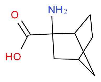 2-aminobicyclo[2.2.1]heptane-2-carboxylic acid_分子结构_CAS_20448-79-7