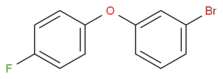 3-Bromo-4'-fluorodiphenyl ether 97%_分子结构_CAS_50904-38-6)