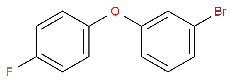 1-(3-bromophenoxy)-4-fluorobenzene_分子结构_CAS_50904-38-6