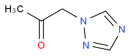 1-(1H-1,2,4-triazol-1-yl)propan-2-one_分子结构_CAS_64882-52-6