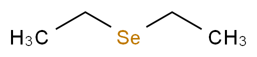 (ethylselanyl)ethane_分子结构_CAS_627-53-2