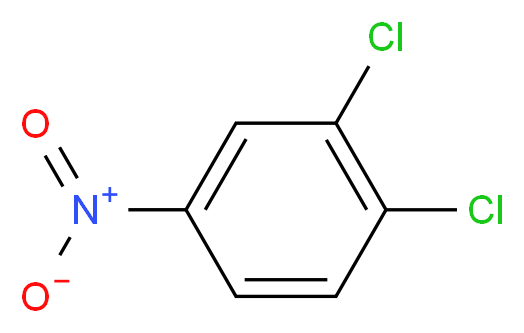 1,2-dichloro-4-nitrobenzene_分子结构_CAS_99-54-7