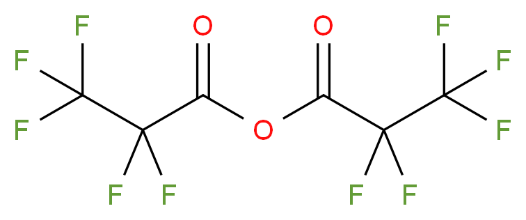 五氟丙酸酐_分子结构_CAS_356-42-3)