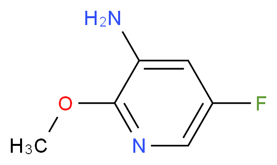 5-Fluoro-2-methoxypyridin-3-amine_分子结构_CAS_1211541-93-3)