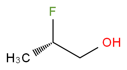 (2S)-2-fluoropropan-1-ol_分子结构_CAS_876747-18-1
