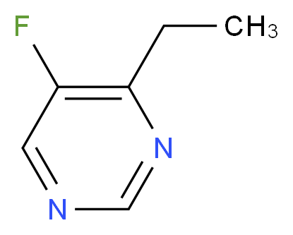 4-ethyl-5-fluoropyrimidine_分子结构_CAS_127234-88-9