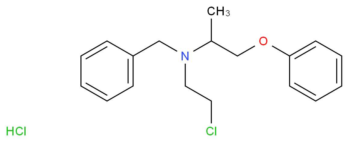 Phenoxybenzamine Hydrochloride_分子结构_CAS_63-92-3)