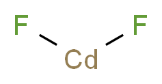 Cadmium fluoride_分子结构_CAS_7790-79-6)