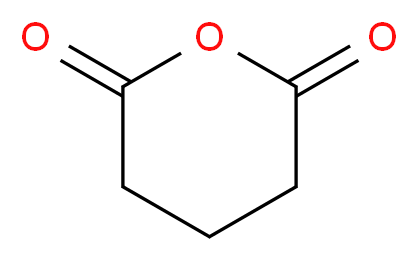 GLUTARIC ANHYDRIDE_分子结构_CAS_108-55-4)