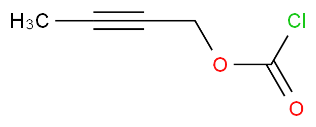 but-2-yn-1-yl chloroformate_分子结构_CAS_202591-85-3