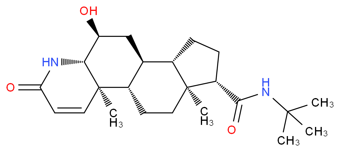 6α-Hydroxy Finasteride_分子结构_CAS_154387-62-9)