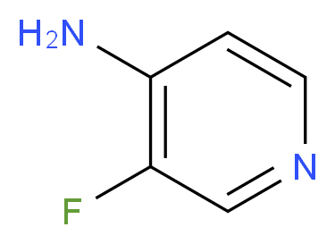 4-氨基-3-氟吡啶_分子结构_CAS_2247-88-3)