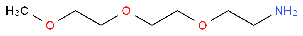 1-[2-(2-aminoethoxy)ethoxy]-2-methoxyethane_分子结构_CAS_74654-07-2