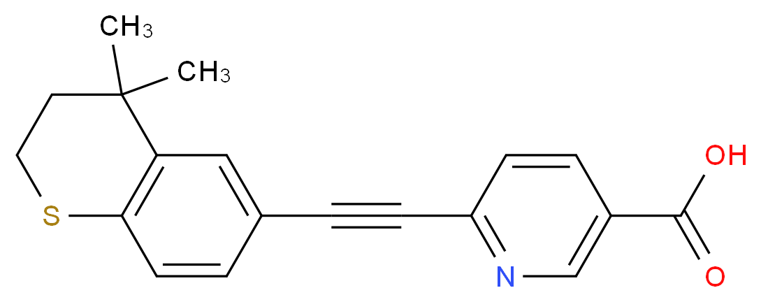 Tazarotenic Acid_分子结构_CAS_118292-41-4)