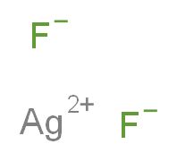 silver(2+) ion difluoride_分子结构_CAS_7783-95-1