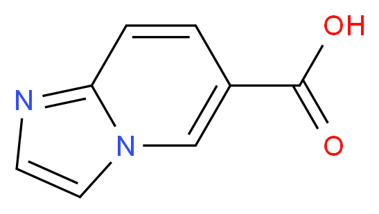 Imidazo[1,2-a]pyridine-6-carboxylic acid 97%_分子结构_CAS_139022-25-6)