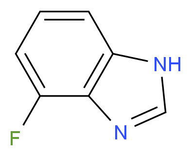 4-fluoro-1H-1,3-benzodiazole_分子结构_CAS_5847-89-2