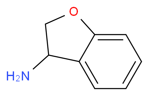 2,3-dihydro-1-benzofuran-3-amine_分子结构_CAS_109926-35-4)