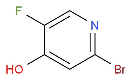 2-bromo-5-fluoropyridin-4-ol_分子结构_CAS_1196152-88-1)