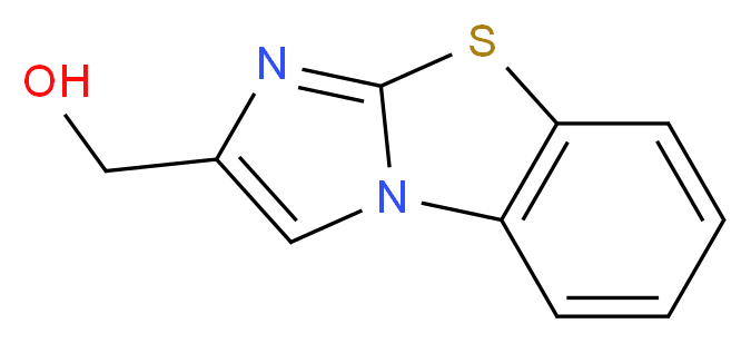 (Imidazo[2,1-b]benzothiazol-2-yl)methanol_分子结构_CAS_114095-02-2)