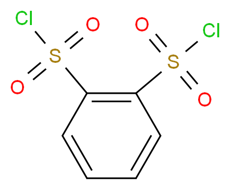 1,2-苯二磺酰氯_分子结构_CAS_6461-76-3)
