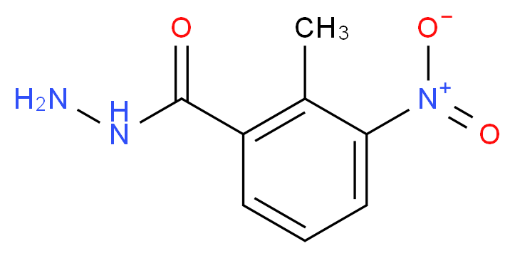 2-methyl-3-nitrobenzohydrazide_分子结构_CAS_869942-83-6)