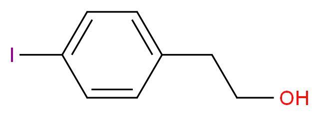 4-Iodophenylethylalcohol_分子结构_CAS_52914-23-5)