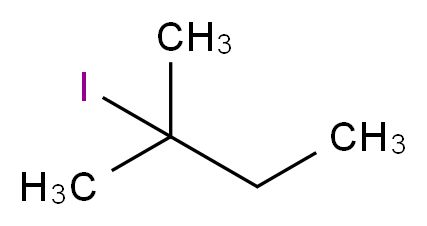 2-iodo-2-methylbutane_分子结构_CAS_594-38-7