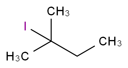 tert-AMYL IODIDE_分子结构_CAS_594-38-7)