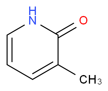 3-methyl-1,2-dihydropyridin-2-one_分子结构_CAS_1003-56-1