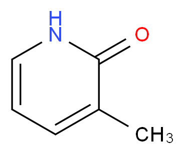 3-methyl-1,2-dihydropyridin-2-one_分子结构_CAS_1003-56-1)