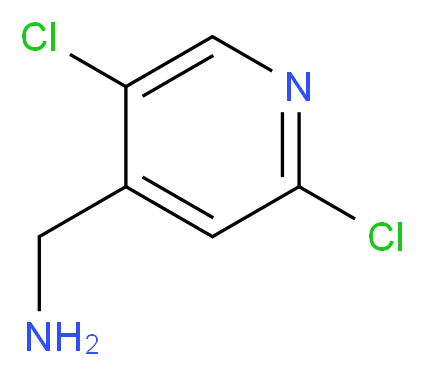 (2,5-dichloropyridin-4-yl)methanamine_分子结构_CAS_1060815-52-2)