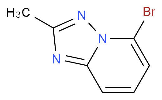 5-Bromo-2-methyl-[1,2,4]triazolo[1,5-a]pyridine_分子结构_CAS_1159813-10-1)